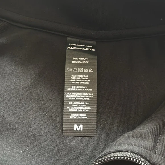 Alphalete Men's Lightweight Full Zip Jacket size medium - Picture 3 of 6
